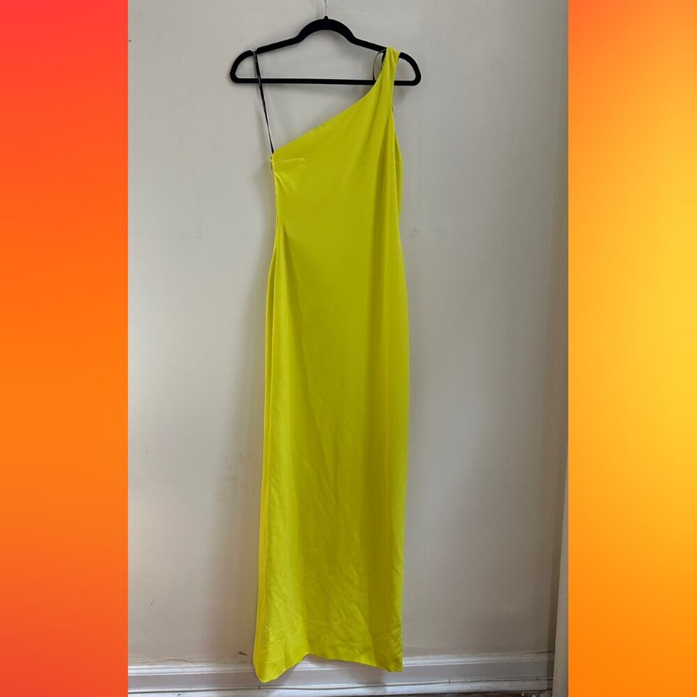 NWT - Intermix Floor Length One Shoulder Gown